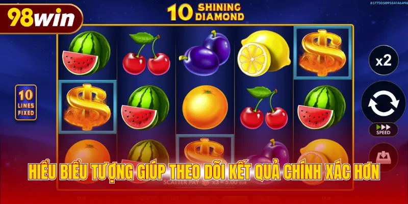 Hiểu biểu tượng giúp theo dõi kết quả chính xác hơn